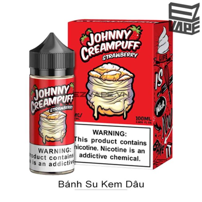 Johnny Creampuff Strawberry 100ml