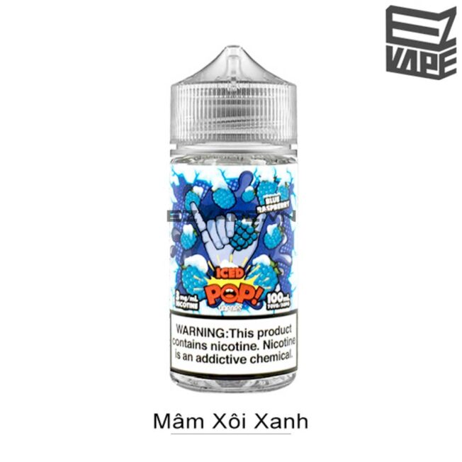 Iced Pop Blue Raspberry 100ml