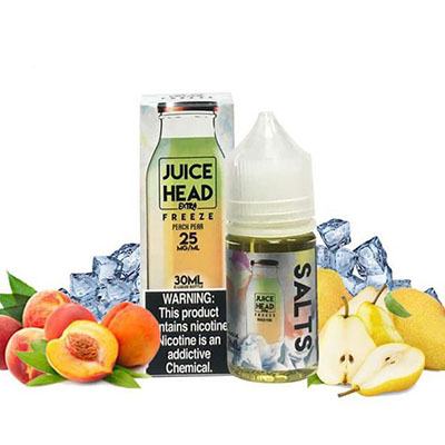 Juice Head Freeze Peach Pear Salt Nic vi Dao Le Lanh