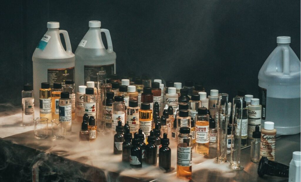 tạo tinh dầu vape tại nhà