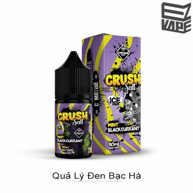 Crush Mint Blackcurrant Salt Nic 30ml