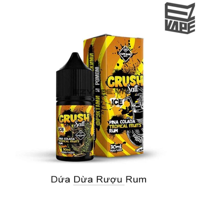 Crush Pina Tropical Fruits Rum Salt Nic 30ml