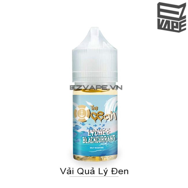 The Ocean Lychee Blackcurrant Salt Nic 30ml