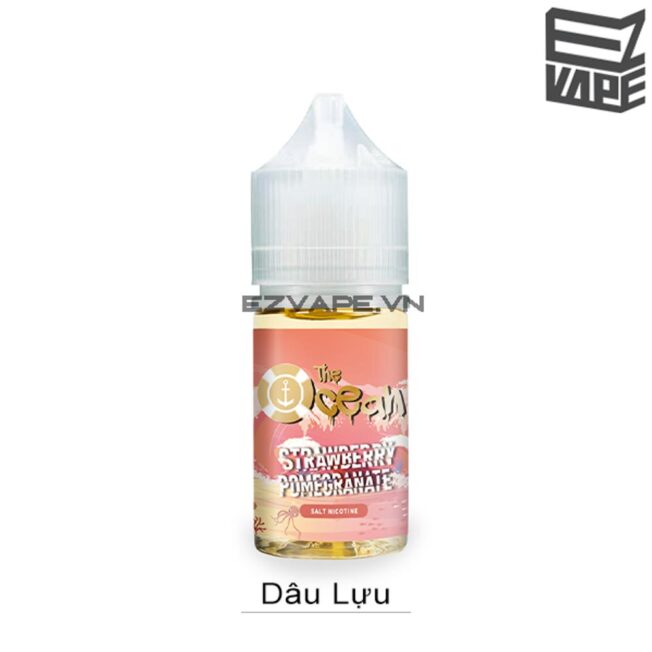 The Ocean Strawberry Pomegranate Salt Nic 30ml