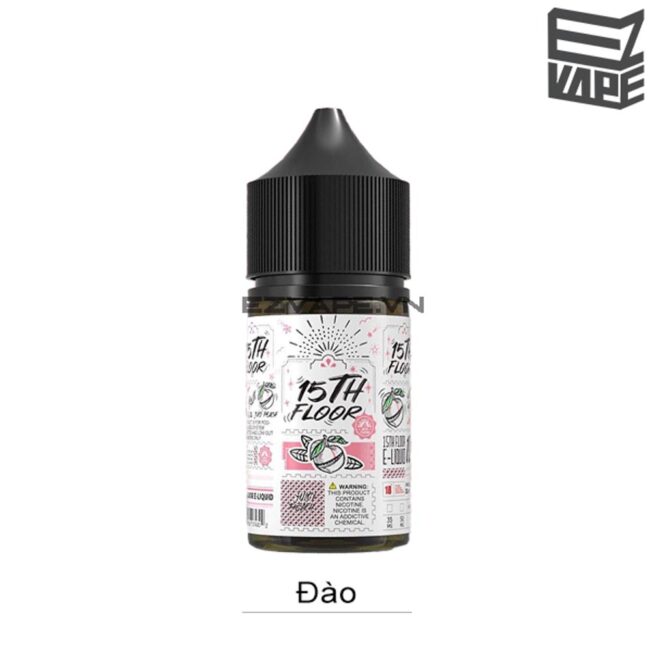 15th Floor Juicy Peach Salt Nic 30ml 1