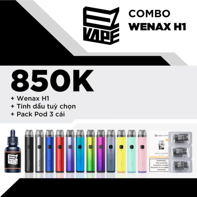 Wenax H1 Juice Bat Ki Pack Pod