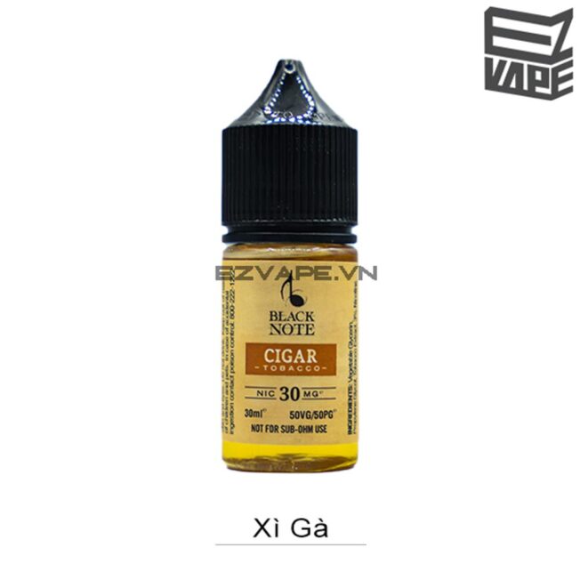 Black Note Cigar Tobacco Salt Nic 30ml