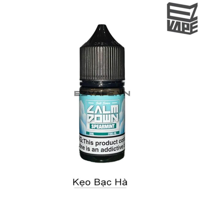 Calm Down Spearmint Salt Nic 30ml