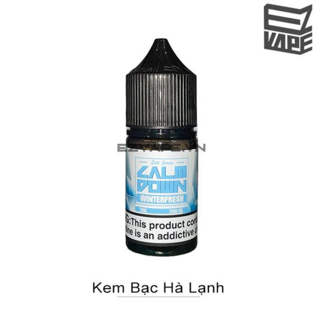 Calm Down Winterfresh Salt Nic 30ml