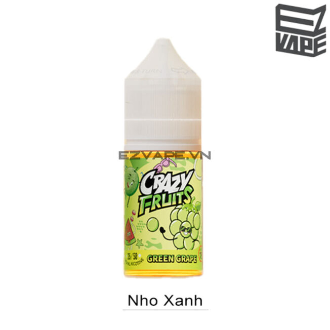 Crazy Fruits Green Grape Salt Nic 30ml