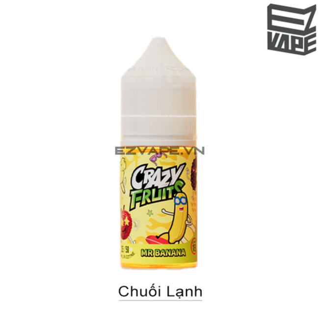 Crazy Fruits Mr Banana Salt Nic 30ml