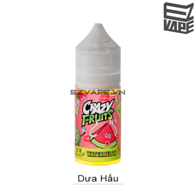 Crazy Fruits Watermelon Salt Nic 30ml