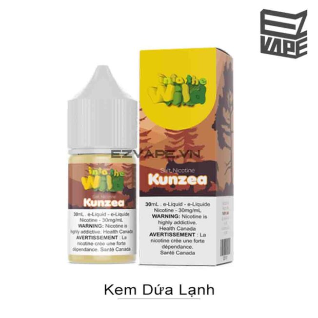 Into The Wild Kunzea Salt Nic 30ml