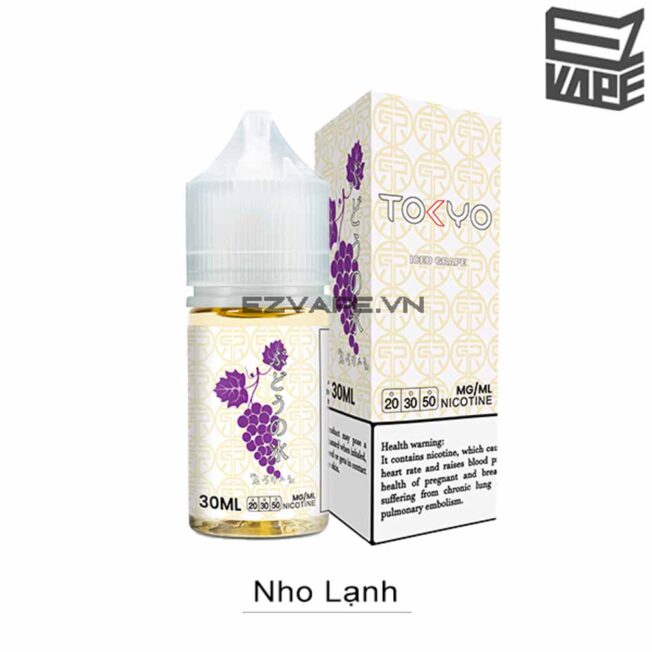 Tokyo Iced Grape Salt Nic 30ml