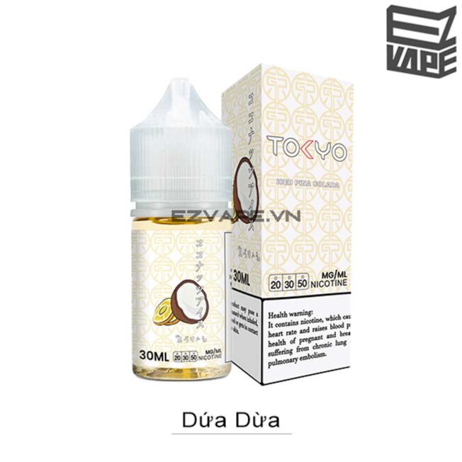 Tokyo Iced Pina Colada Salt Nic 30ml