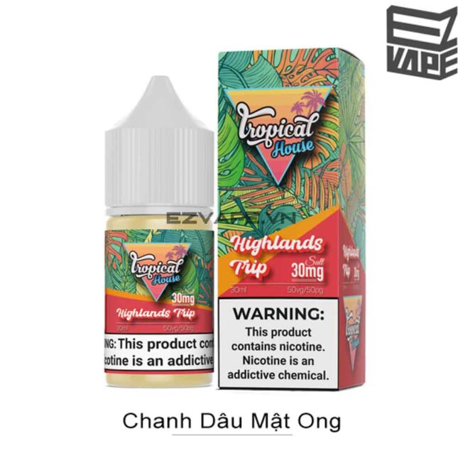 Tropical House Highlands Trip Salt Nic 30ml