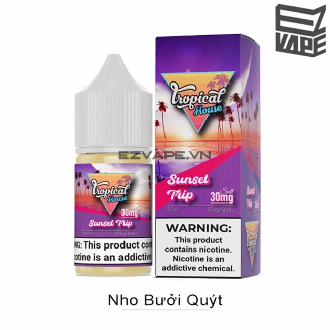 Tropical House Sunset Trip Salt Nic 30ml