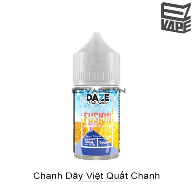 Daze Fusion Lemon Passionfruit Blueberry Iced Salt Nic 30ml