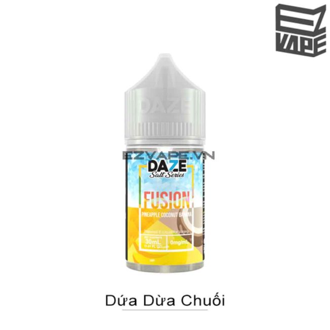 Daze Fusion Pineapple Coconut Banana Iced Salt Nic 30ml