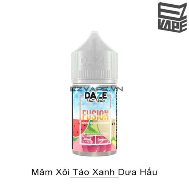 Daze Fusion Raspberry Greenapple Watermelon Iced Salt Nic 30ml