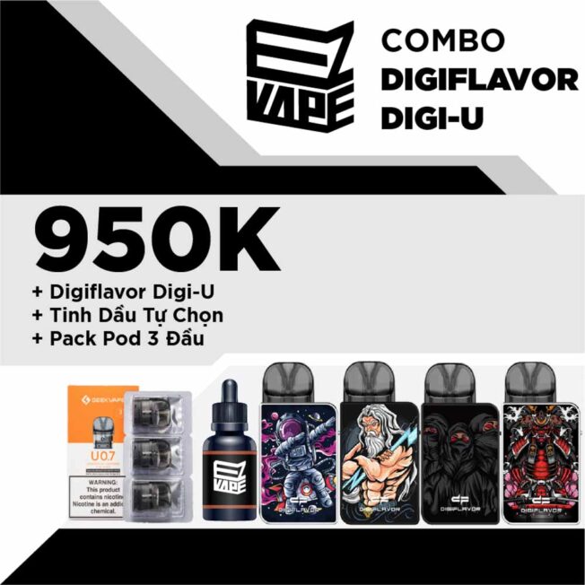 Digiflavor Digi U Juice Bat Ki Pack Pod