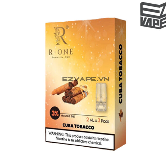 R ONE Pod Cuba Tobacco