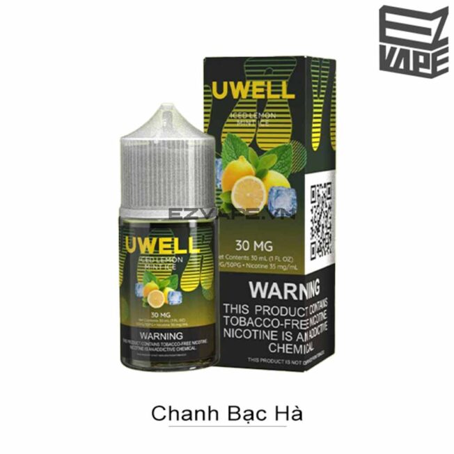 Uwell Iced Lemon Mint Ice Salt Nic 30ml 1