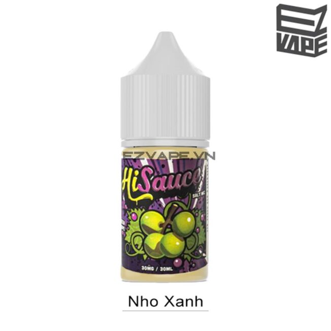 Hi Sauce Green Grape Salt Nic 30ml 1