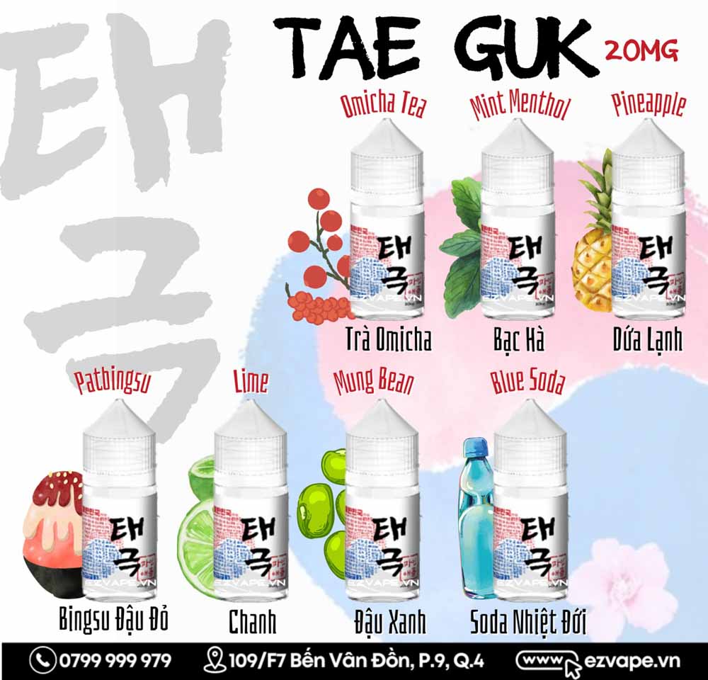 TAEGUK Salt Nic 30ml