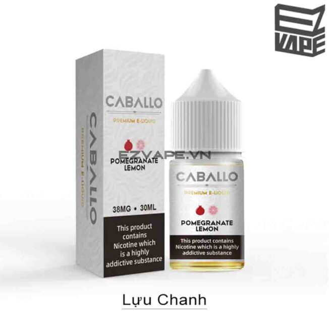 Caballo Pomegranate Lemon Salt Nic 30ml