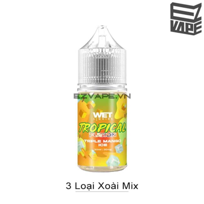 Wet Tropical Fusion Triple Mango Ice Salt Nic 30ml