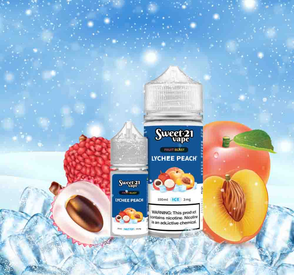 sweet 21 lychee peach