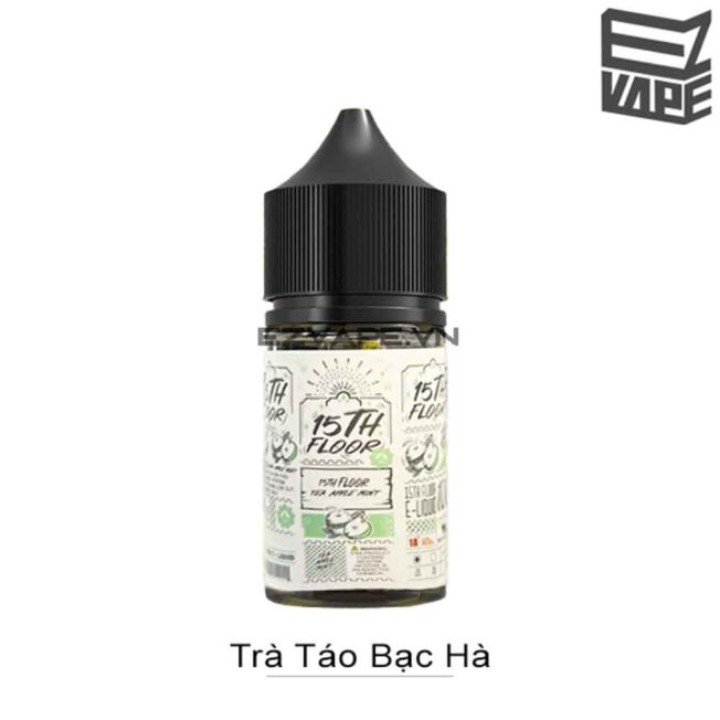 15th Floor Tea Apple Mint Salt Nic 30ml