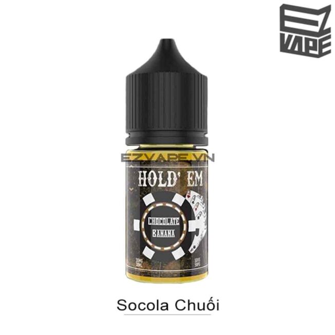 Hold Em Chocolate Banana Salt Nic 30ml