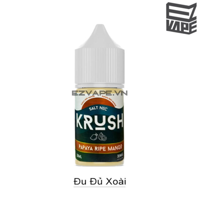 Krush Papaya Ripe Mango Salt Nic 30ml