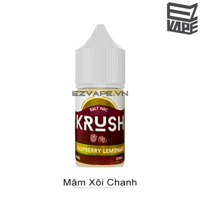 Krush Raspberry Lemonade Salt Nic 30ml