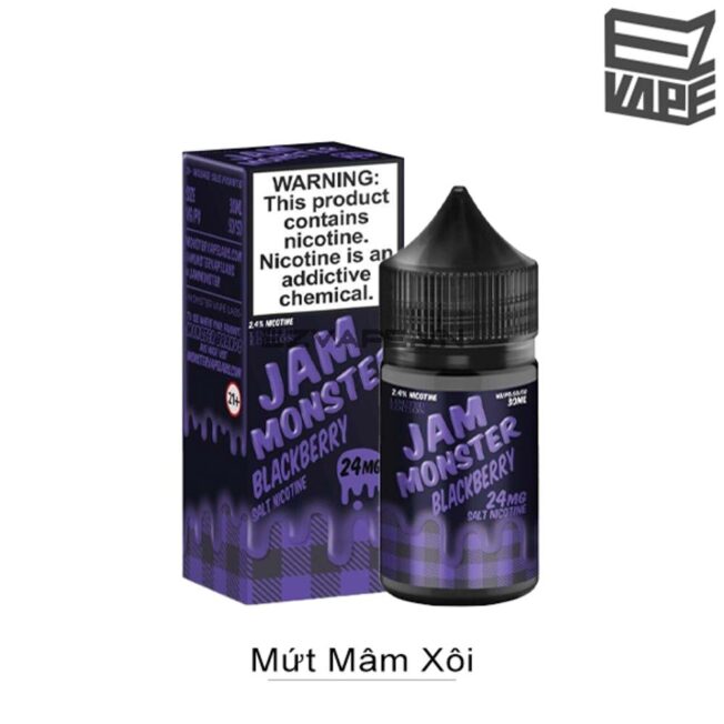 Jam Monster Blackberry Salt Nic 30ml