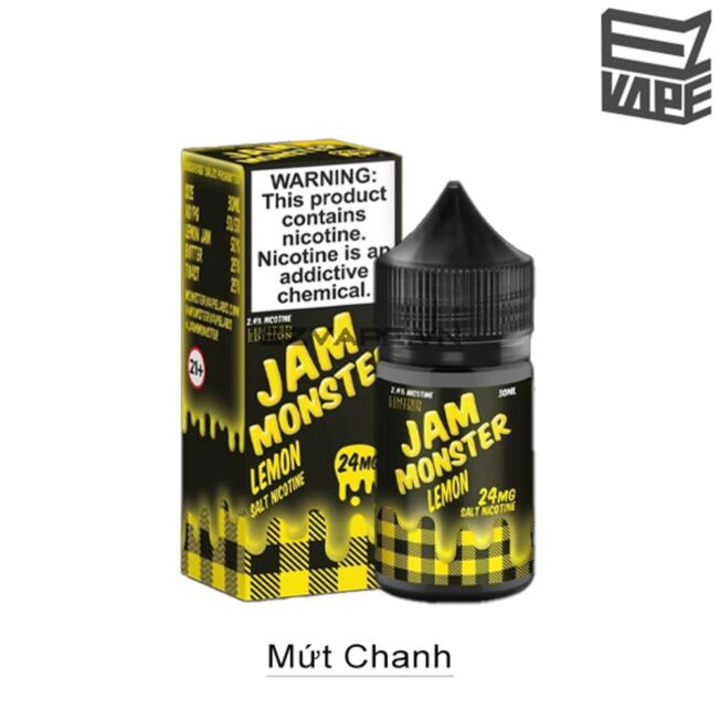 Jam Monster Lemon Salt Nic 30ml