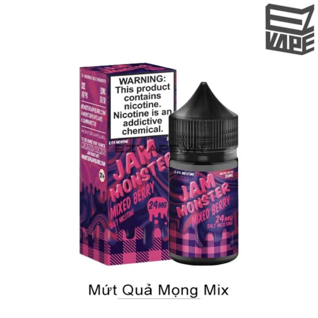 Jam Monster Mixed Berry Salt Nic 30ml