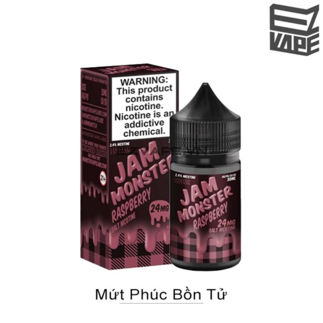 Jam Monster Raspberry Salt Nic 30ml