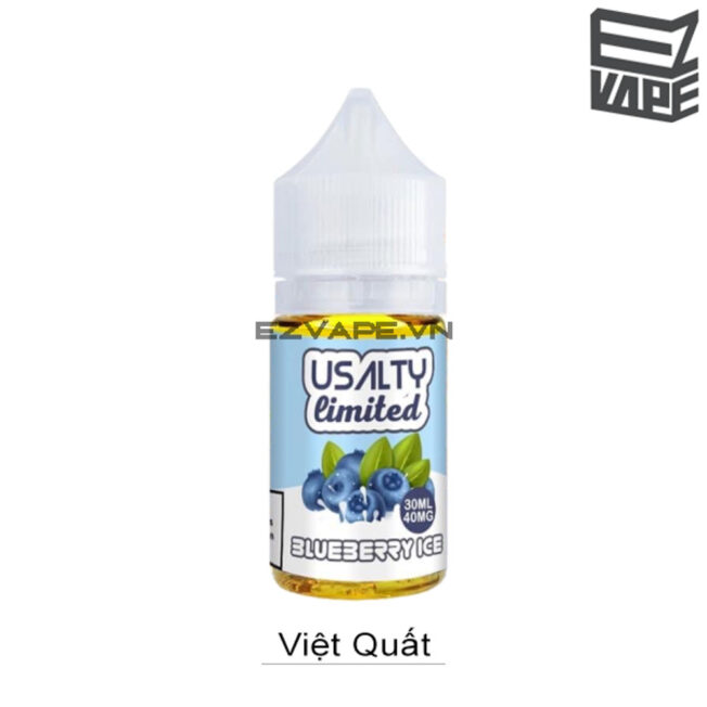 Usalty Limited Blueberry Ice Salt Nic 30ml