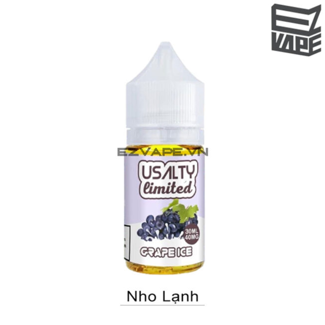 Usalty Limited Grape Ice Salt Nic 30ml