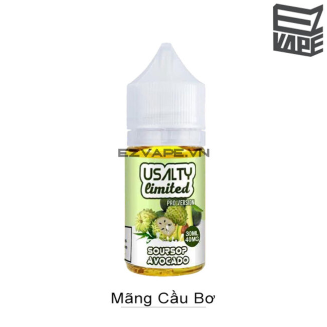 Usalty Limited Soursop Avocado Salt Nic 30ml