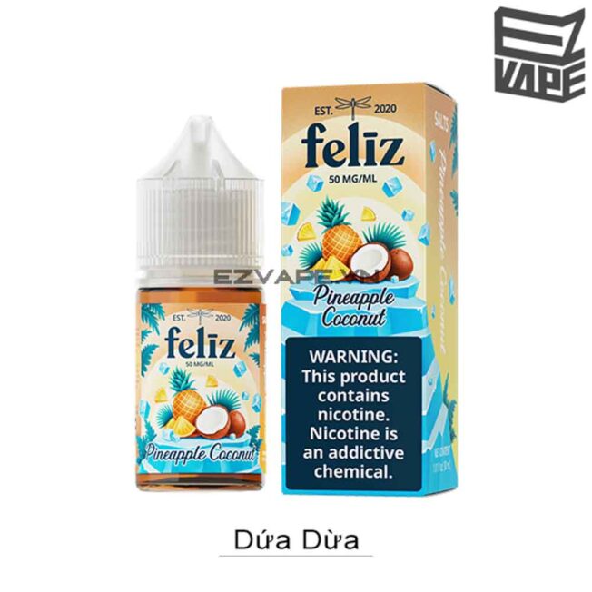 Feliz Pineapple Coconut Salt Nic 30ml