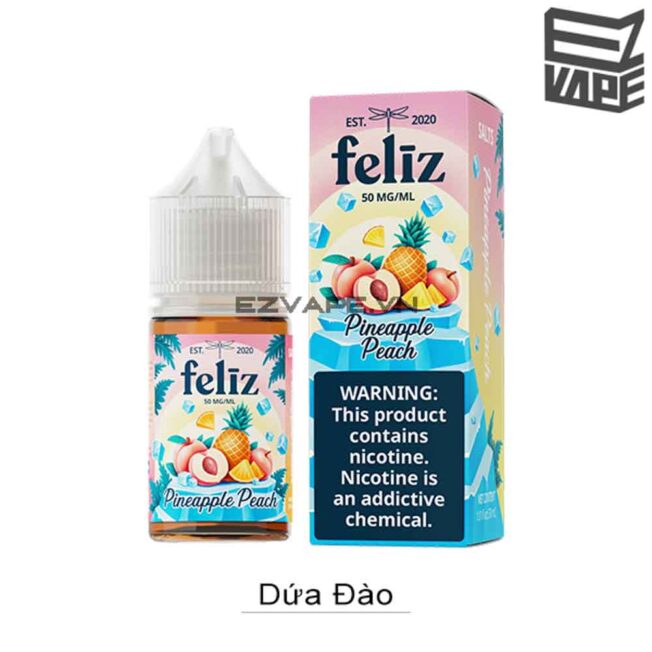 Feliz Pineapple Peach Salt Nic 30ml